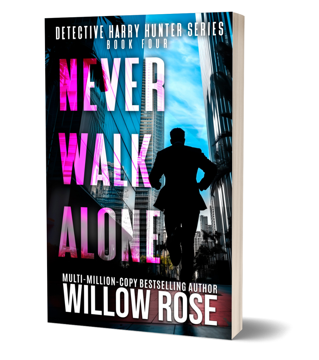 NEVER WALK ALONE (Detective Harry Hunter Mystery Series Book 4) - paperback