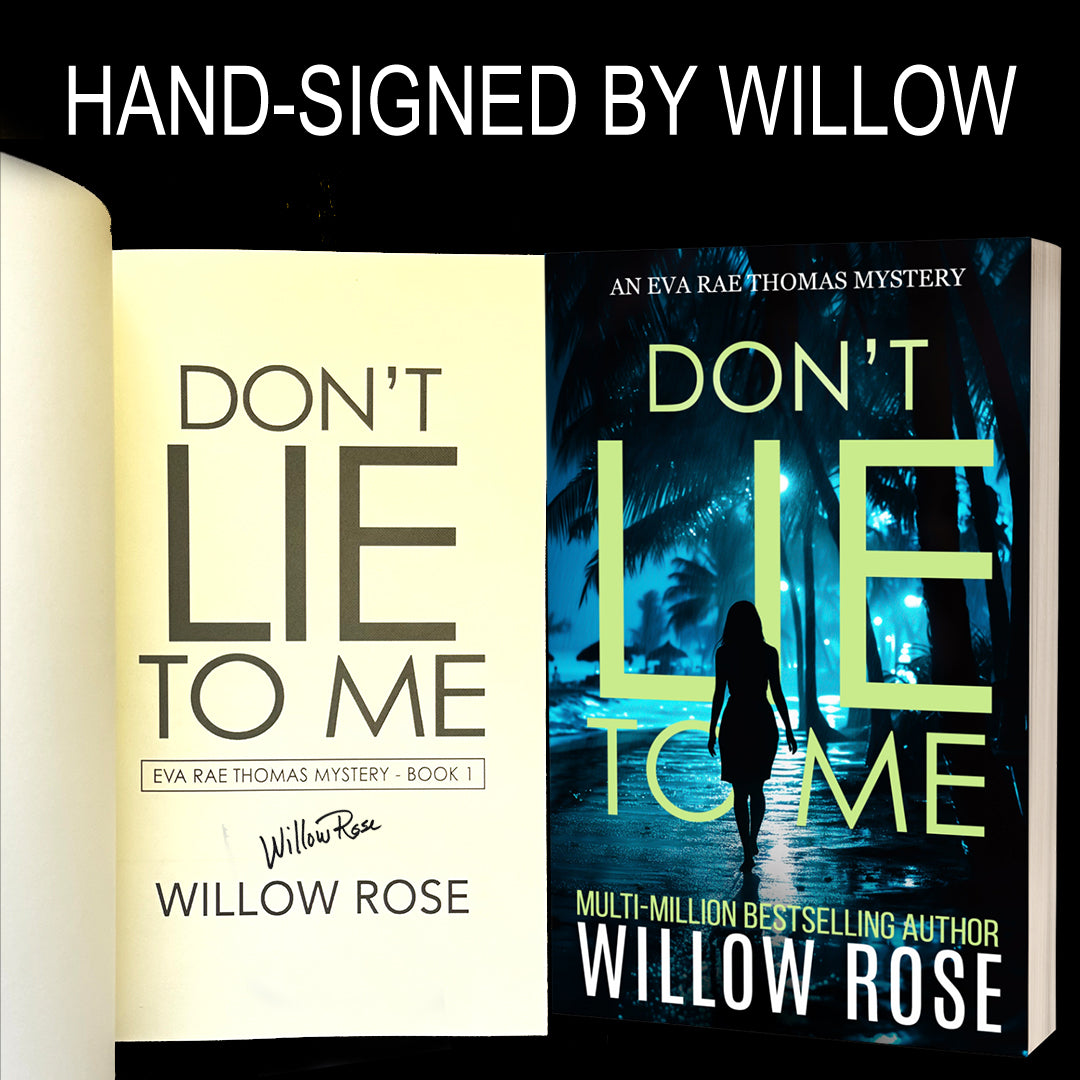 Don't Lie To Me (Eva Rae Thomas FBI Mystery Book 1) - Autographed Paperback