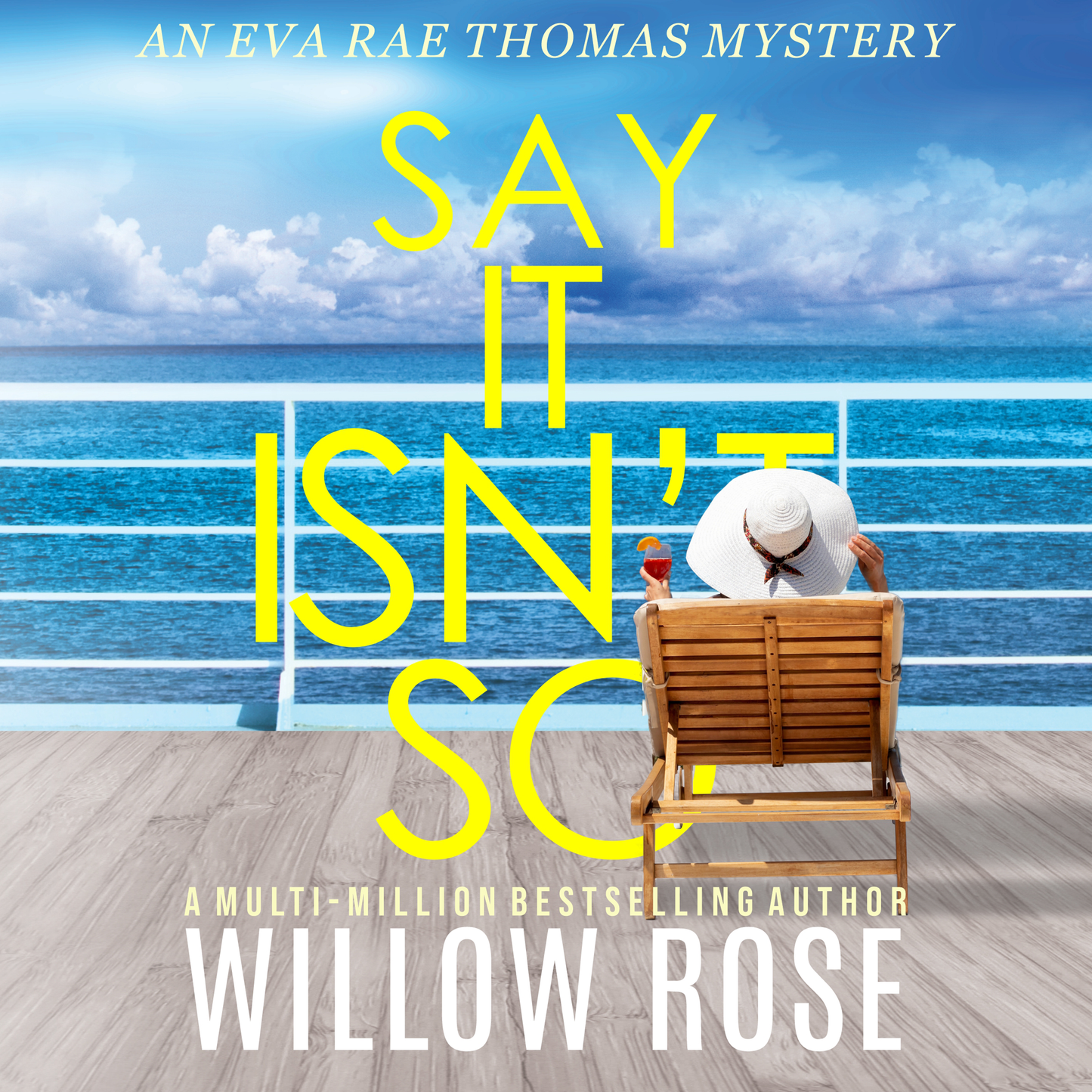 12. SAY IT ISN'T SO (Eva Rae Thomas FBI Mystery Book 12) - audiobook