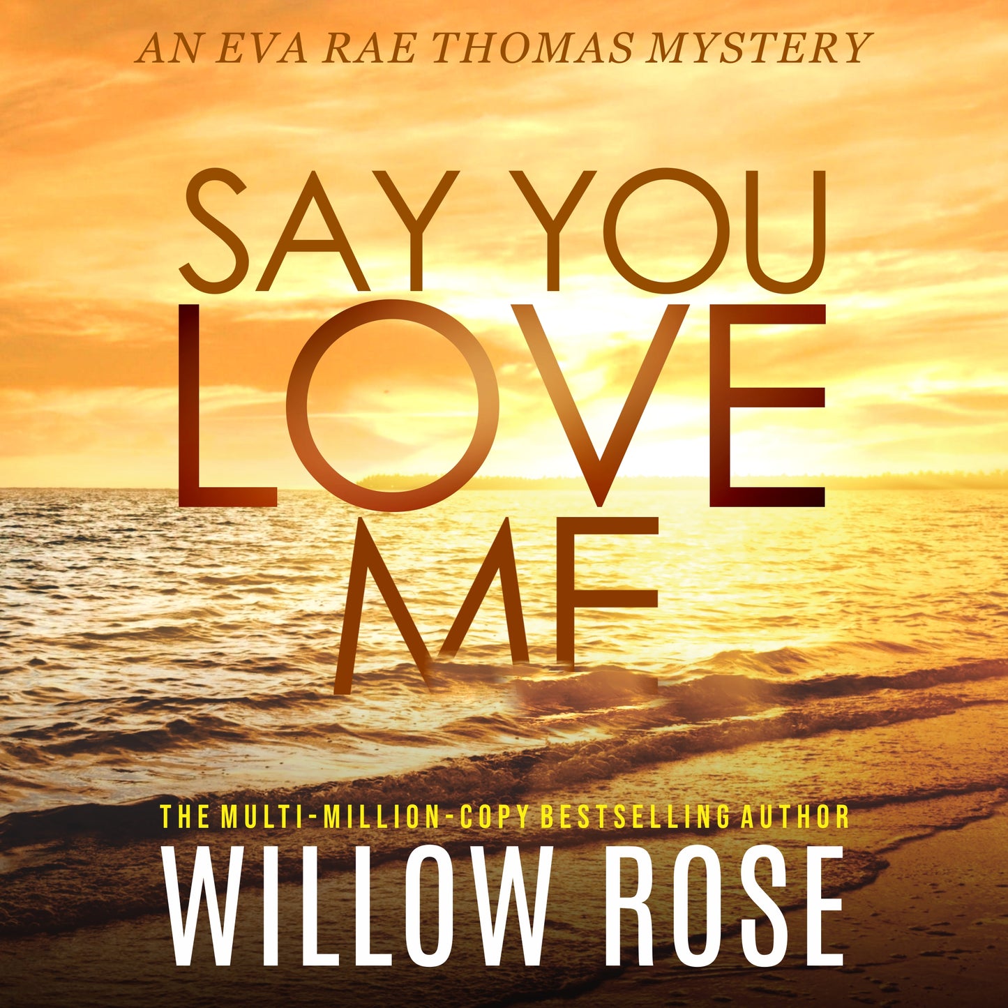 4. SAY YOU LOVE ME (Eva Rae Thomas FBI Mystery Book 4) - Audiobook